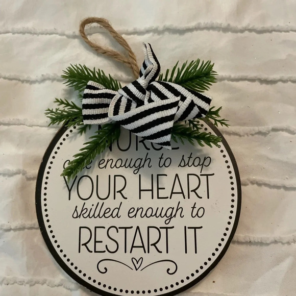 Holiday Time Other - Holiday time Christmas nurses ornament